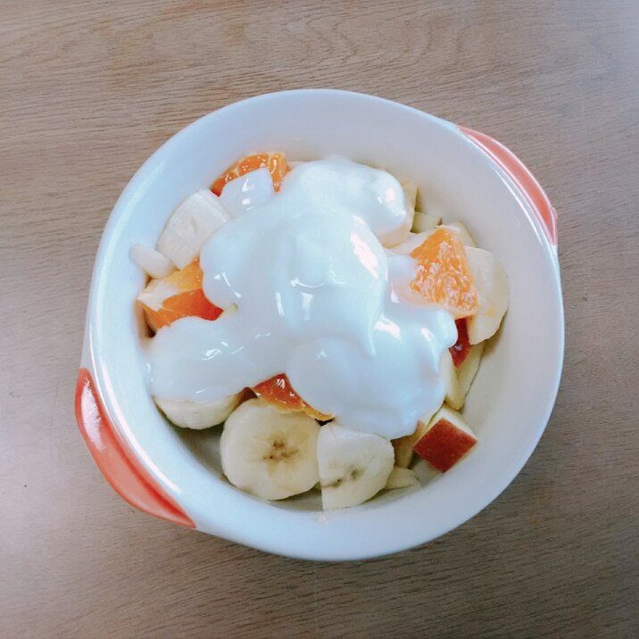 バナナと林檎とみかんのホットヨーグルト レシピ 作り方 By のん786 楽天レシピ バナナと林檎とみかんのホットヨーグルト レシピ 作り方 By のん786 楽天レシピ